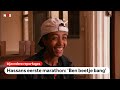 Sifan Hassan loopt allereerste marathon: 'Ben een beetje bang' | Bijzondere reportages | NOS Sport
