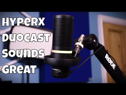 HyperX DuoCast mic is surprisingly good for the money - Duocast review and sound test