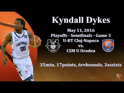 Kyndall Dykes vs. CSM U Oradea - May 11, 2016