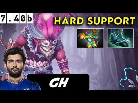GH Dazzle Hard Support - Dota 2 Patch 7.40c Pro Player Gameplay