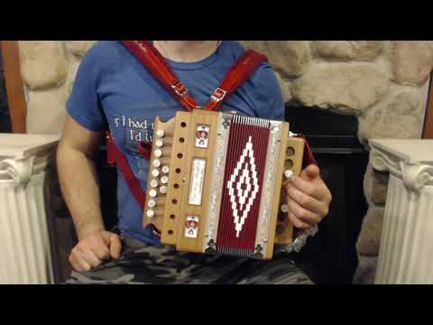 NEW Cherry Dino Baffetti Art. 25 Organetto Diatonic Button Accordion G LMM 12 2 image 7