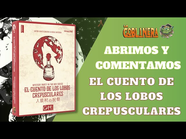 Vídeo relacionado con GDM - Asesinato en la Mansión Cthulhu - Mystery Party in The Box Series - Juego de Mesa - Role Play Game - de 7 a 9 Jugadores - A Partir de 15 años.180 min.