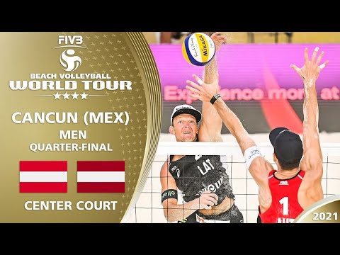 Ermacora/Pristauz vs. Samoilovs/Smedins - Full Match | 4* Cancun 2021 #1
