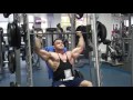 Smith machine shoulder press , negative slow contraction with pause