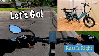 First Long Ride Of The Season Riding The Lectric Expedition 2.0