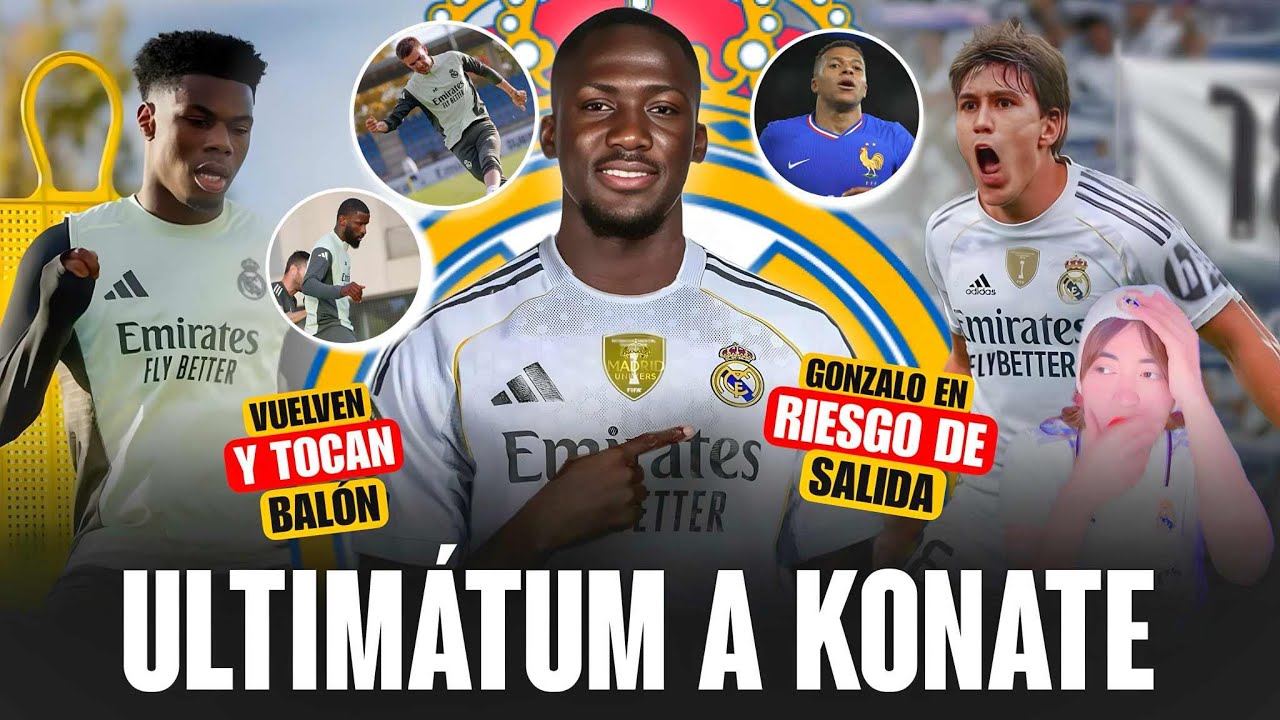 💣 ¡ULTIMATUM A KONATE! EL MADRID ATENTO | GONZALO EN RIESGO DE SALIDA | EL PSG DENUNCIA A MBAPPÉ