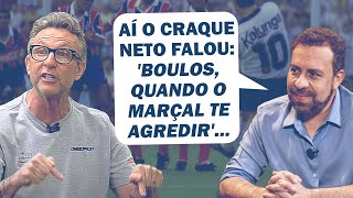 COMO O CRAQUE NETO AJUDOU BOULOS A MANTER A PACIÊNCIA COM A AGRESSIVIDADE DE MARÇAL | Cortes 247