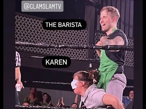 KAREN VS BARISTA - Wrestling Match