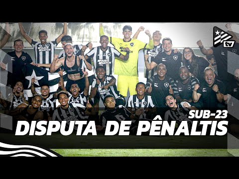 Disputa de pênaltis | Botafogo 4 X 3 Santos | Brasileiro Sub-23