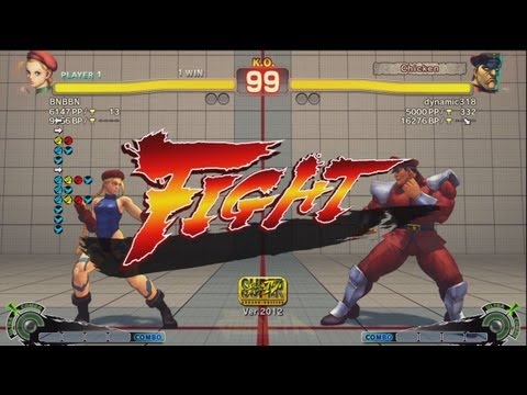Banbaban (Cammy) vs Dynamic318 (Dictator) - AE 2012 Match *1080p*