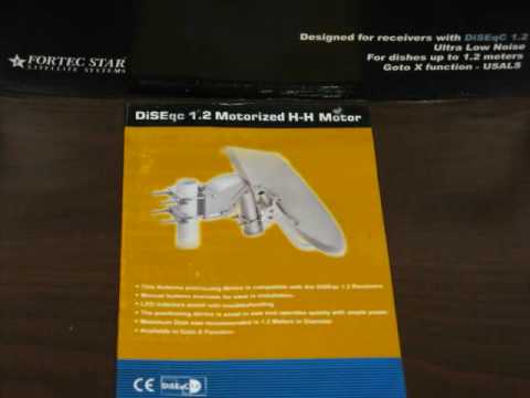 www.galaxy-marketing.com Fortec Star DiSEqC HH Satellite Motor | Automatic Motorized FTA Free To Air Satellite Dish System for Ku Band