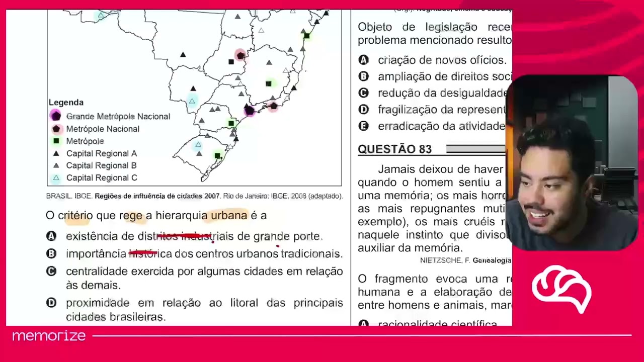 Resolução em Vídeo — Questão 80 ENEM 2018 PPL