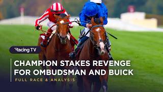 Ombudsman Turns the Tables on Calandagan in the Champion Stakes | Full Race | Ra