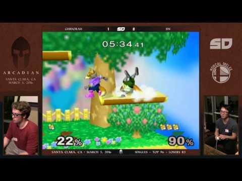 NorCal Arcadian 2016: Ghidorah (Fox) vs Jin (Fox) - Singles Top 96 - Losers R3