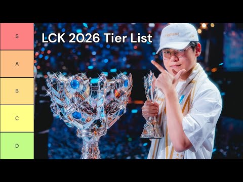 Breaking Down EVERY 2026 LCK Roster – Full Tier List (2026 Offseason Recap)