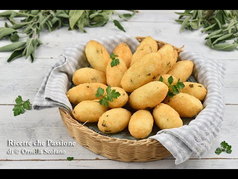 Crocchette di riso alla calabrese con cuore filante -  Ricette che Passione