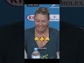 Maria Sharapova Flirting With A Journalist Shorts Tennis