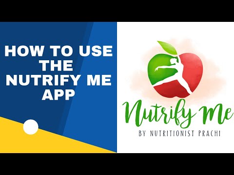 How to use the Nutrify me app? How to update progress? check diet plan and recipes