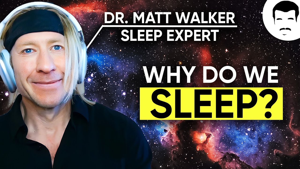 The Paradox of Sleep with Matthew Walker & Neil deGrasse Tyson