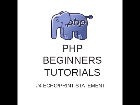 Php Tutorial Echoprint Statement