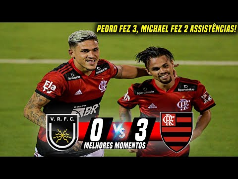 HAT TRICK DE PEDRO! FLAMENGO 3 x 0 VOLTA REDONDA - GOLS E MELHORES MOMENTOS