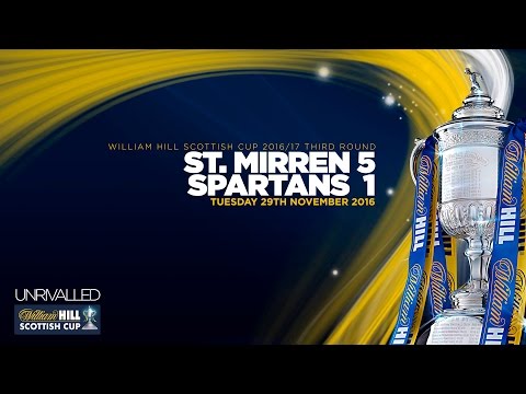 St. Mirren 5-1 Spartans | William Hill Scottish Cup 2016/17 - Third Round