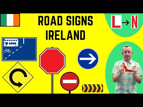 Road Signs For Driving Test Ireland UPDATED 2024