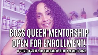 HOW I'M GOING TO HELP YOU START YOUR OWN HAIR CARE LINE OR BEAUTY BRAND IN 2021| MENTORSHIP IS HERE!