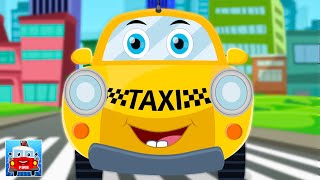 Taxi Song Car Cartoon Video for Children by Ralph and Rocky Cars