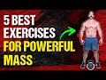 The ONLY 5 Kettlebell Exercises YOU NEED for Building POWERFUL Mass!