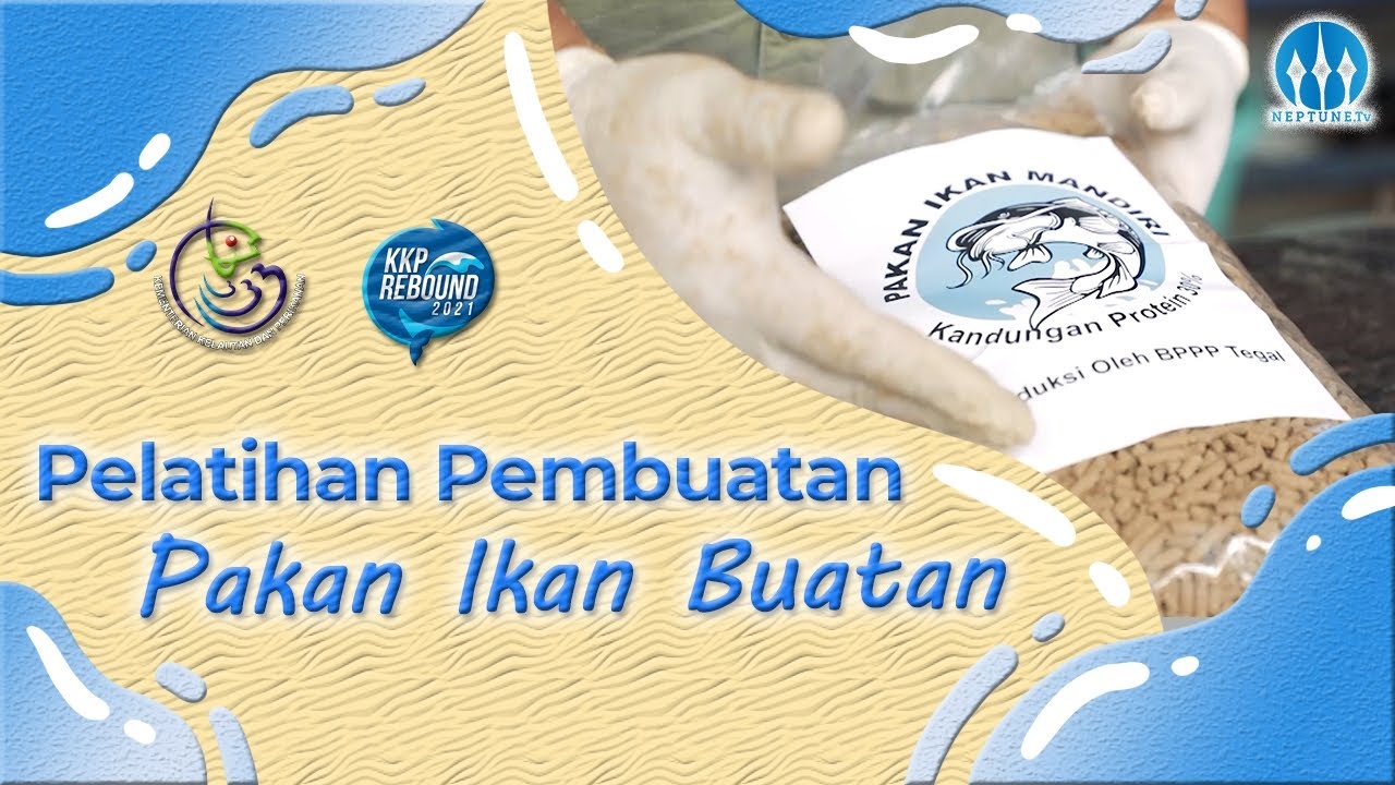 Pelatihan Pembuatan Pakan Ikan Buatan