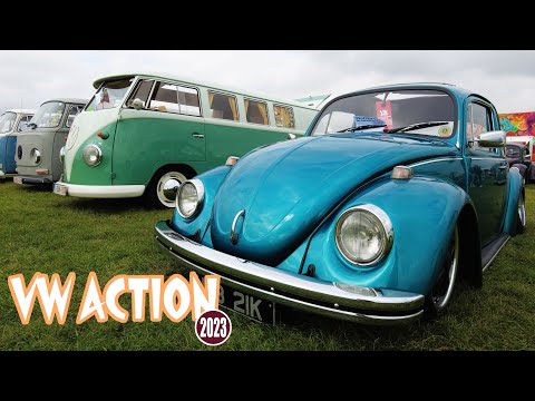 VW Action 2023 - Everyday Vehicle Concours - Aircooled VW Bugs Volkswagen Bus (No Particular Order)