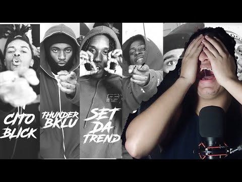 Civilian Reacts DOA ONE MIC CYPHER (SET DA TREND , THUNDER BKLU ,TG FLOCKA , D DAE , D MUNNA HUNNA