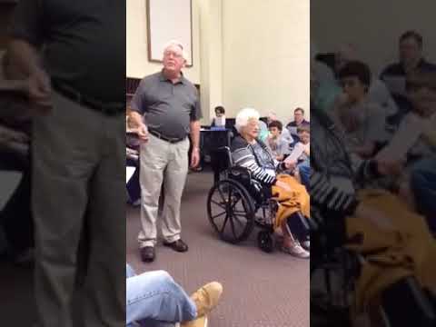 I'm Building A Bridge - Rosa Nell Speer Powell Singing at 2015 Alabama School Of Gospel Music