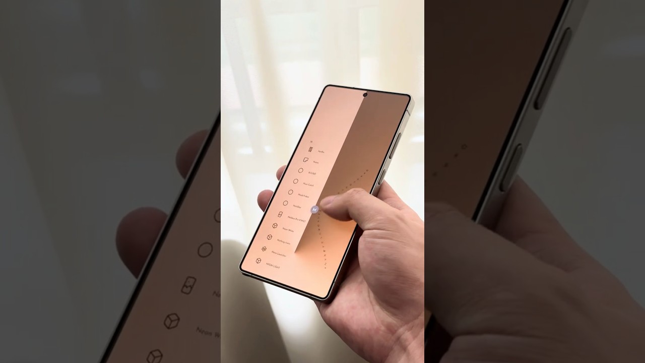 Minimalist home screen & very practical launcher! #androidsetup #s25ultra #androidcustomization