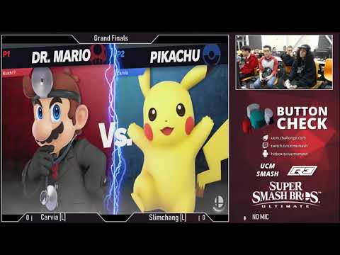Button Check 14 Ultimate Singles (Grand Finals)- Carvia vs. Slimchang