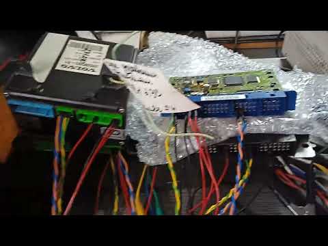 Ремонт блоков Volvo FH 16 после подачи плюса на CAN VECU , LCM , Панель приборов, ECS, EBS-5 Knorr