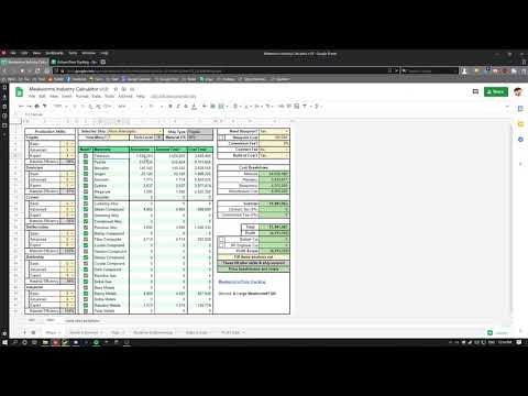 Using Mealworm's Industry Calculator