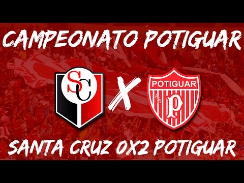 Melhores Momentos - Santa Cruz 0X2 Potiguar - Campeonato Potiguar - 12/04/2017