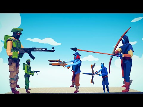 CSGO CT vs EVERY FACTION & ARCHERS - Totally Accurate Battle Simulator TABS