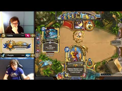 Eddie vs Purple - Group B Initial - Hearthstone Grandmasters Americas Playoffs