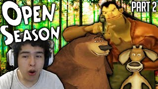 Open Season video game but Boog kills a man [ENDING]