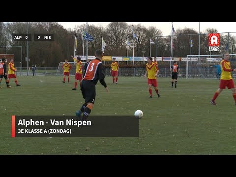 Samenvatting AVV Alphen - Van Nispen (zondag 9 december)