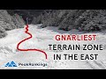 A Tour Of The Grueling Experts Only Castlerock Area Sugarbush VT