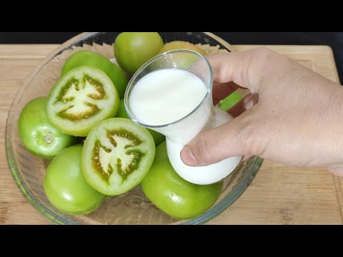 I made it from green tomatoes, the taste was very surprised.