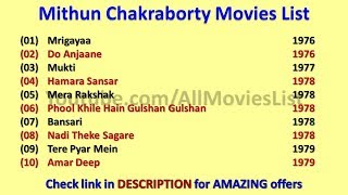 Mithun Chakraborty Movies List