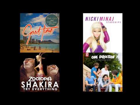 Good Stars Try Young - Owl City, Carly Rae Jepsen & Nicki Minaj & Shakira & One Direction
