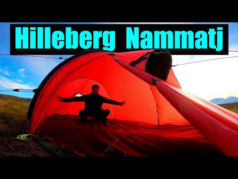 Hilleberg Nammatj – Nur-Flug- und Fußabdruck-Modus