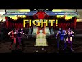 Human Sektor And Rain Vs Mileena And Sub Zero Mugen Tournament MK