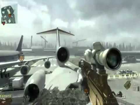 comment monter sur l'avion de terminal mw3 xbox 360